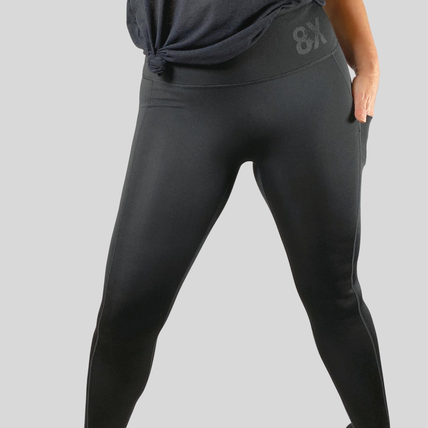 EVERYDAY   | The ANYA | - Black 8X Leggings