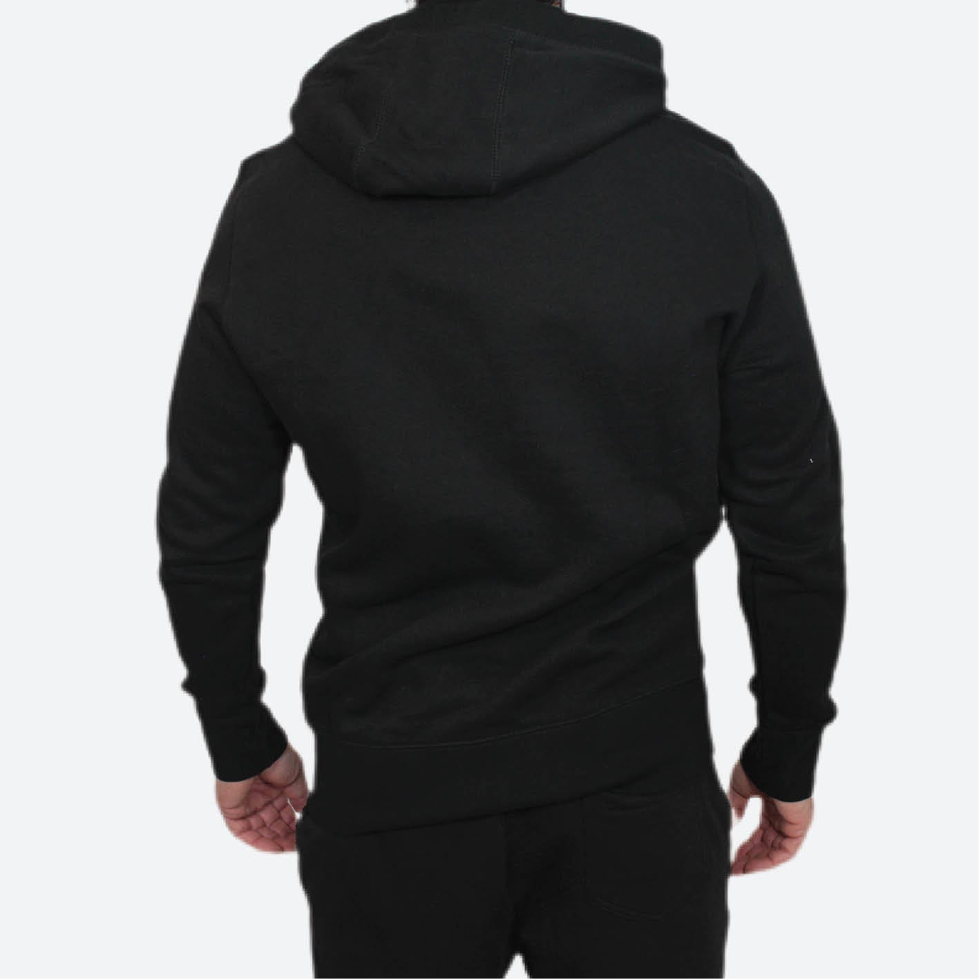 8X LOGO UNISEX HOODIE | BLACK
