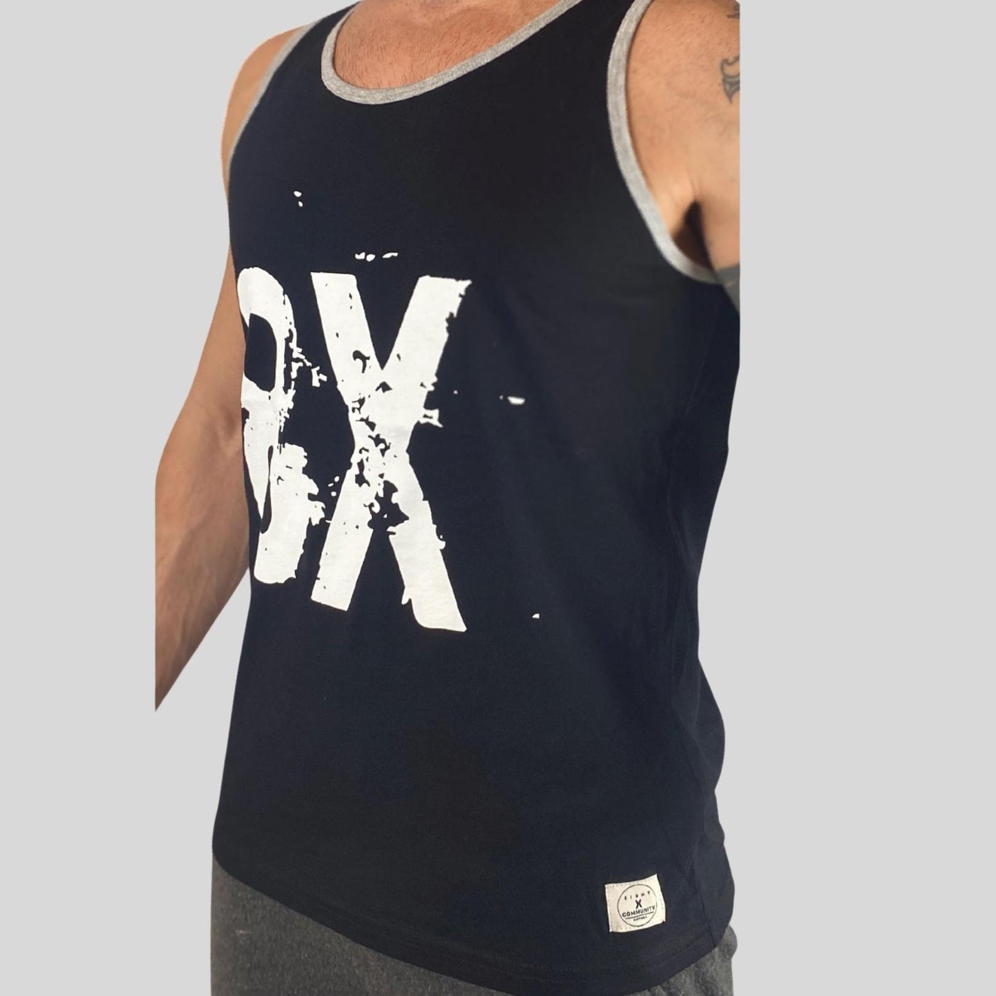 EVERYDAY  | The DIMITRI | 8X TANK | BLACK HEATHER