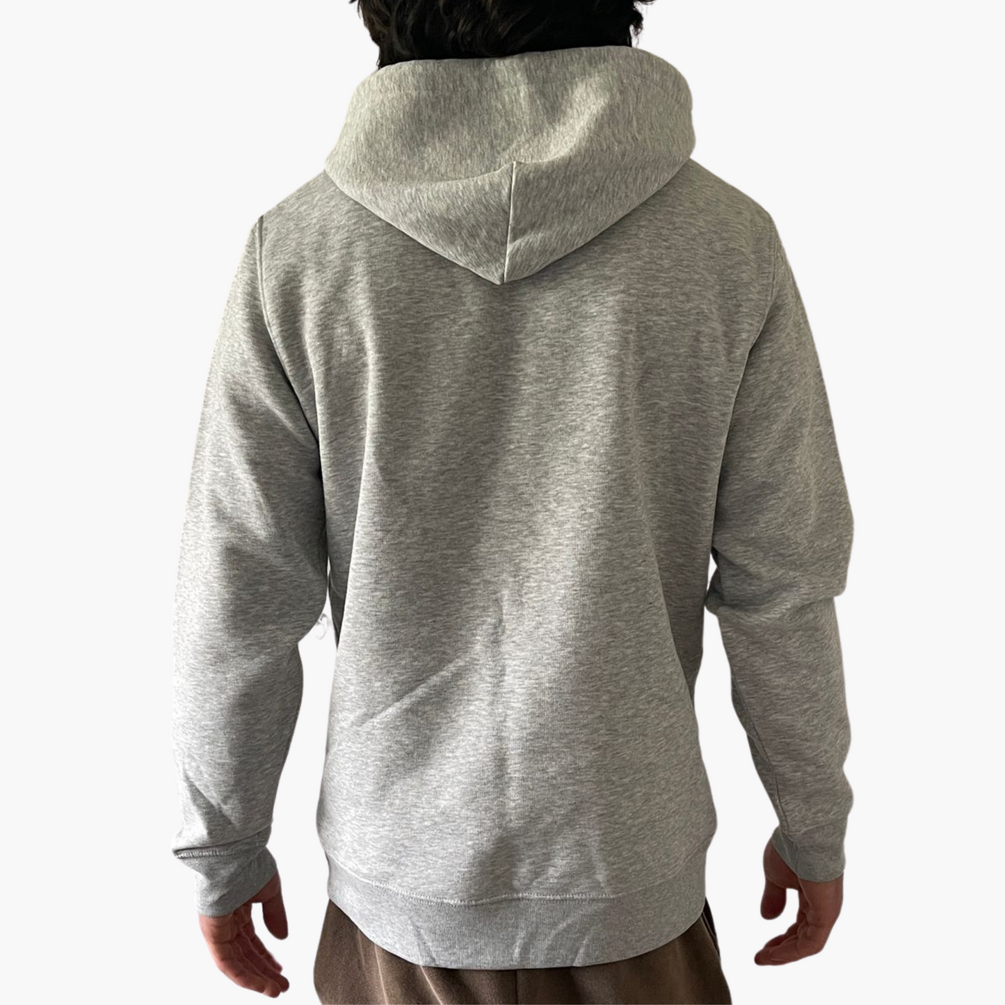 8X LOGO UNISEX HOODIE | HEATHER GREY