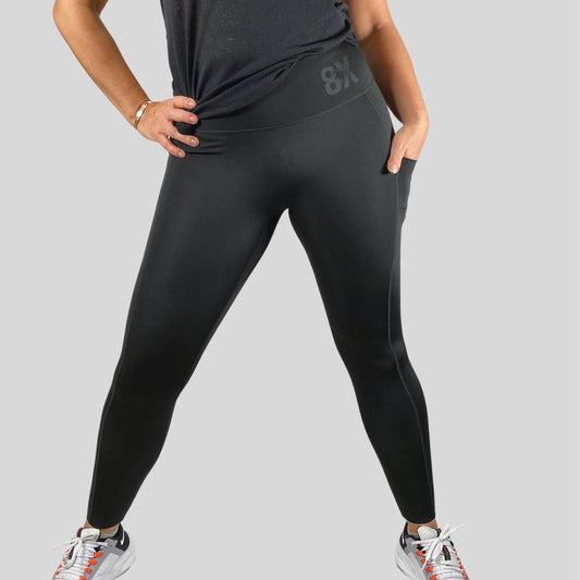 EVERYDAY   | The ANYA | - Black 8X Leggings