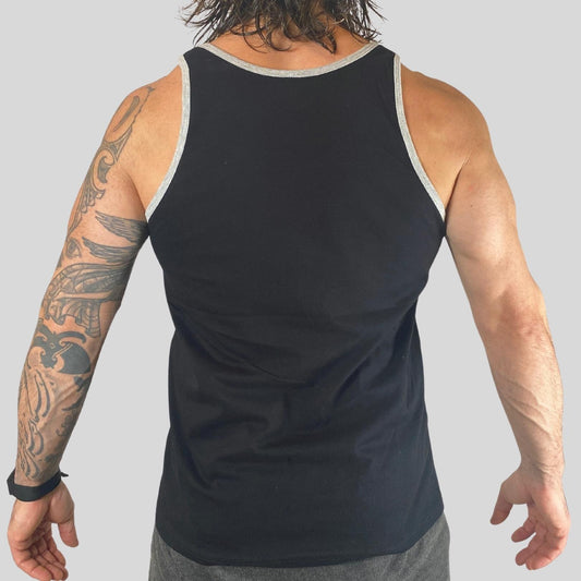 EVERYDAY  | The DIMITRI | 8X TANK | BLACK HEATHER