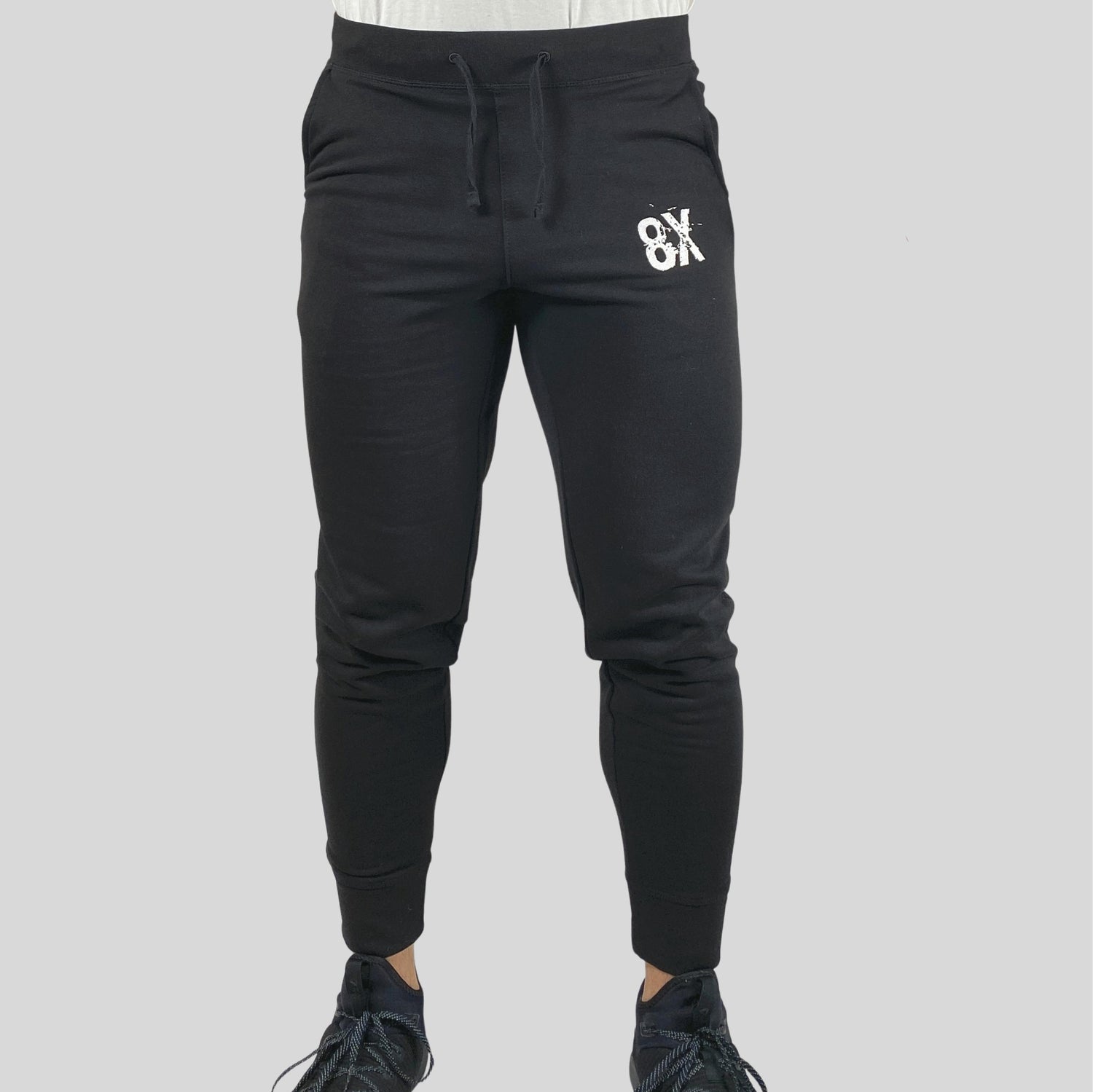 EVERYDAY, Unisex Embroidered 8X Slim Cuffed Joggers